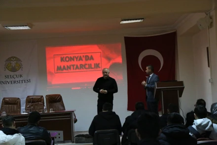 “KÜLTÜR MANTARI YETİŞTİRİCİLİĞİ VE SEKTÖREL GELİŞİMLER” İSİMLİ KONFERANS 
